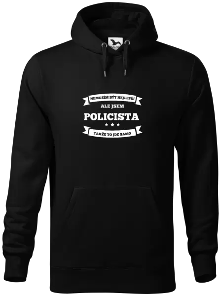 Pánská mikina Nemusím být nejlepší, ale jsem (...), takže to jde samo