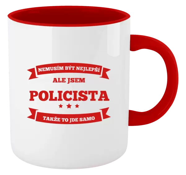 Hrnek Nemusím být nejlepší, ale jsem (...), takže to jde samo