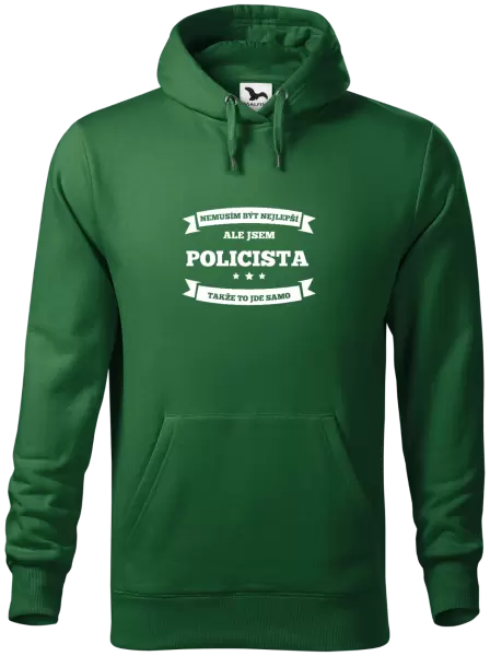 Pánská mikina Nemusím být nejlepší, ale jsem (...), takže to jde samo