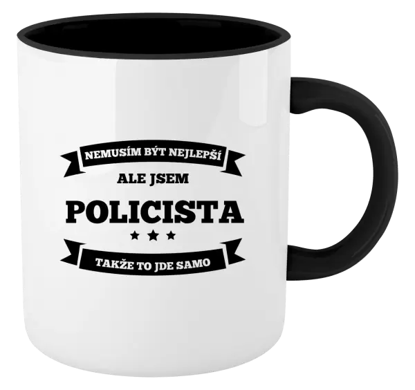 Hrnek Nemusím být nejlepší, ale jsem (...), takže to jde samo