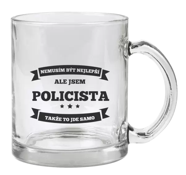 Hrnek Nemusím být nejlepší, ale jsem (...), takže to jde samo