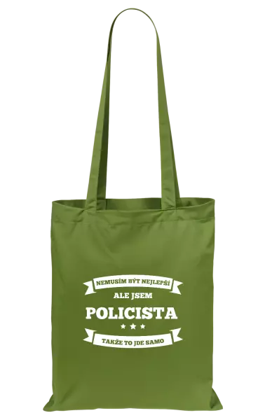 Látková taška Nemusím být nejlepší, ale jsem (...), takže to jde samo