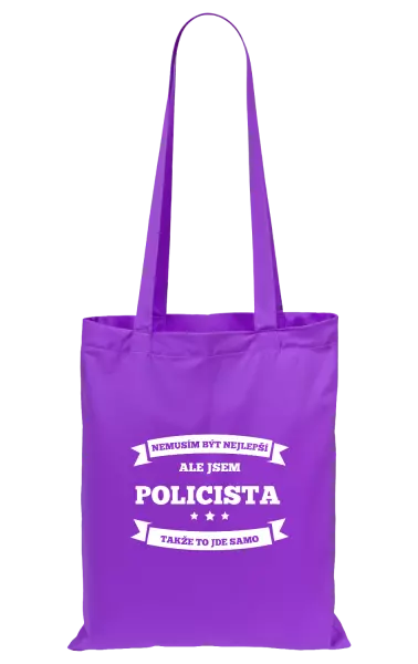 Látková taška Nemusím být nejlepší, ale jsem (...), takže to jde samo