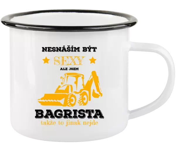 Plecháček Nesnáším být sexy, ale jsem bagrista