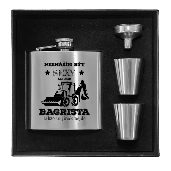 Placatka v krabičce Nesnáším být sexy, ale jsem bagrista