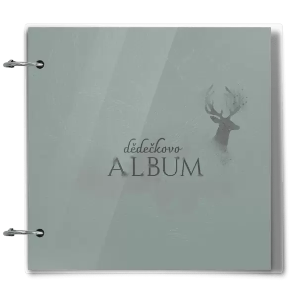 Plexi album se sponami Jelen se jménem