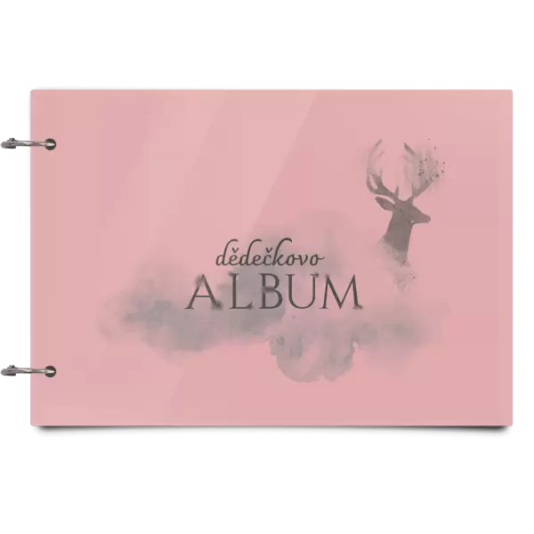 Plexi album se sponami Jelen se jménem