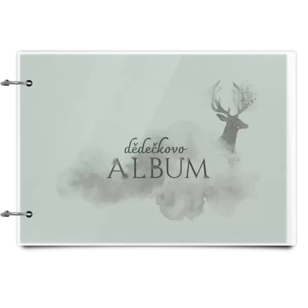 Plexi album se sponami Jelen se jménem