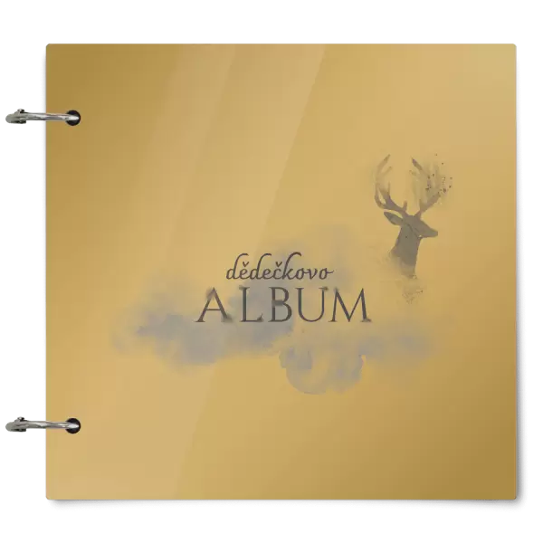 Plexi album se sponami Jelen se jménem