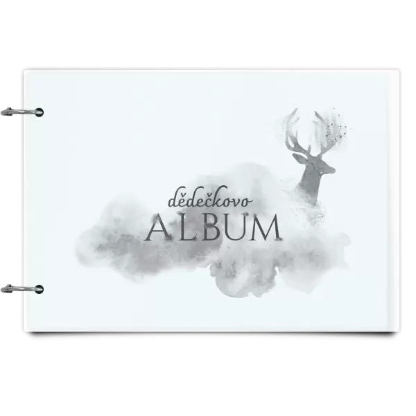 Plexi album se sponami Jelen se jménem