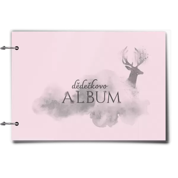 Plexi album se sponami Jelen se jménem