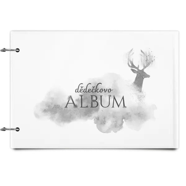 Plexi album se sponami Jelen se jménem