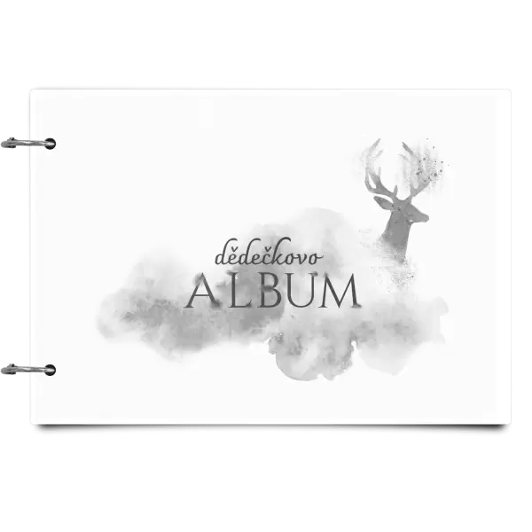 Plexi album se sponami Jelen se jménem