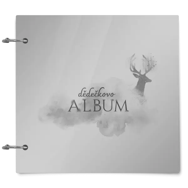 Plexi album se sponami Jelen se jménem