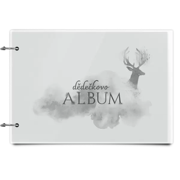 Plexi album se sponami Jelen se jménem