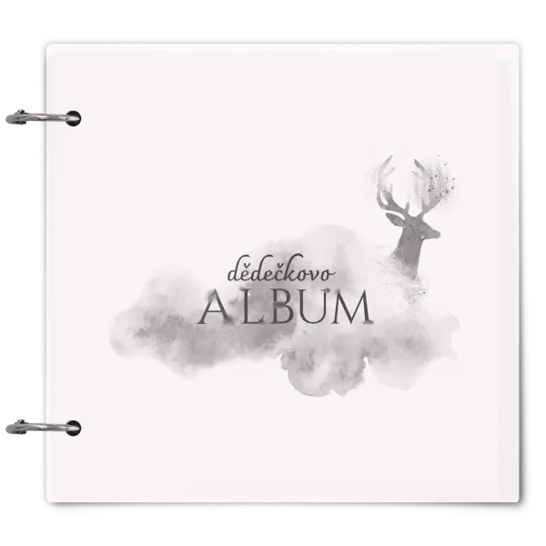 Plexi album se sponami Jelen se jménem