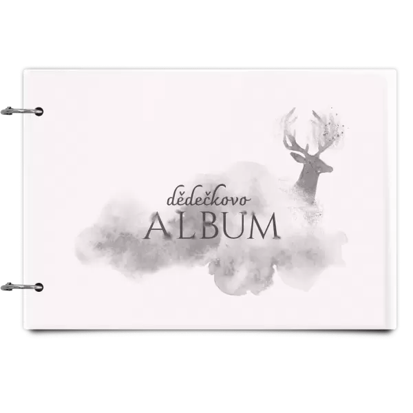 Plexi album se sponami Jelen se jménem