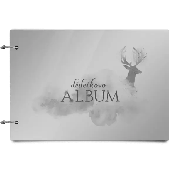 Plexi album se sponami Jelen se jménem