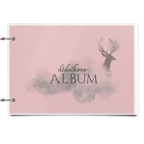Plexi album se sponami Jelen se jménem