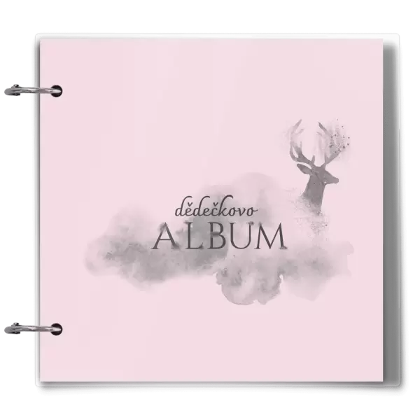 Plexi album se sponami Jelen se jménem