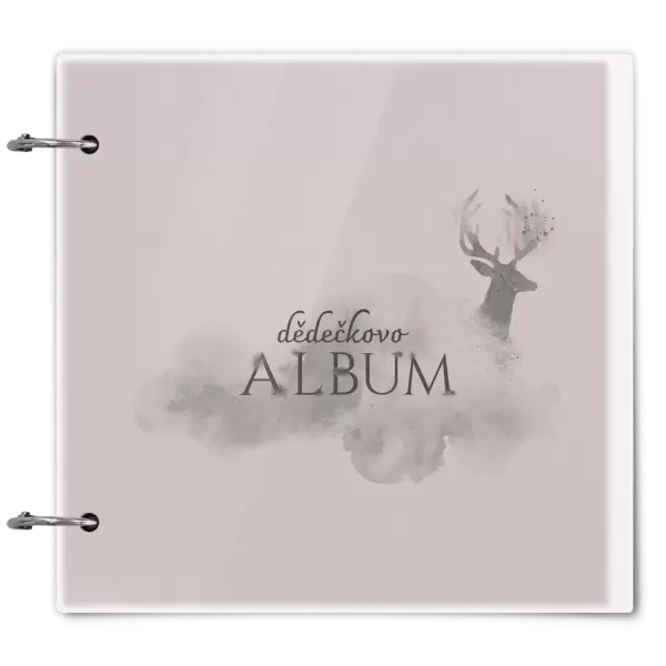 Plexi album se sponami Jelen se jménem