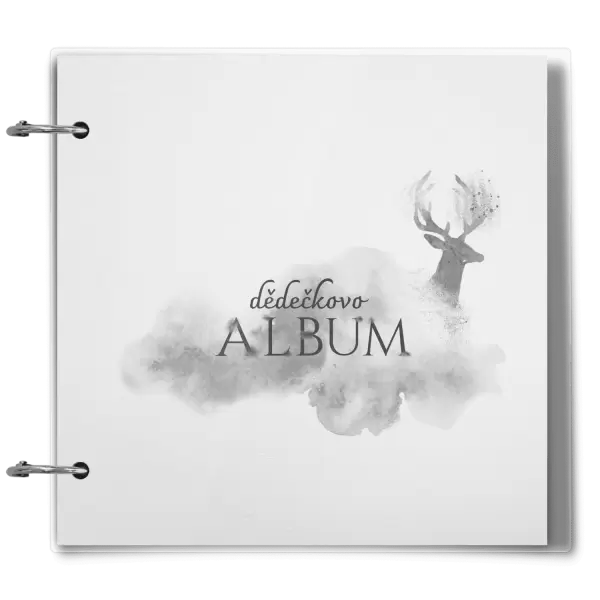 Plexi album se sponami Jelen se jménem