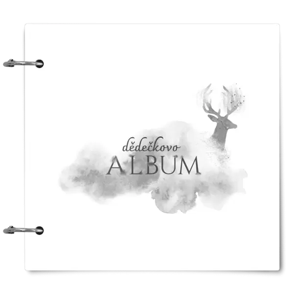 Plexi album se sponami Jelen se jménem