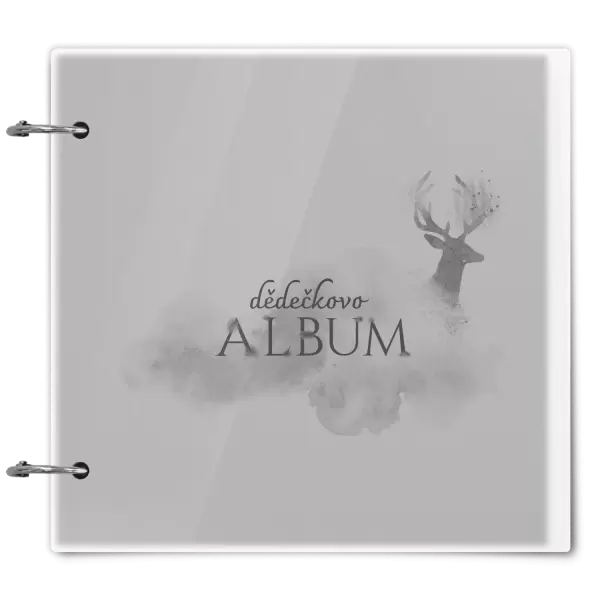 Plexi album se sponami Jelen se jménem