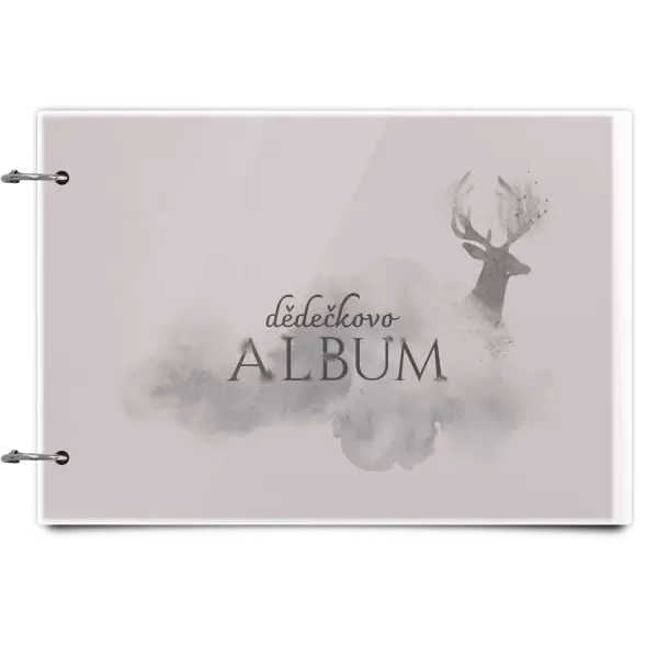 Plexi album se sponami Jelen se jménem