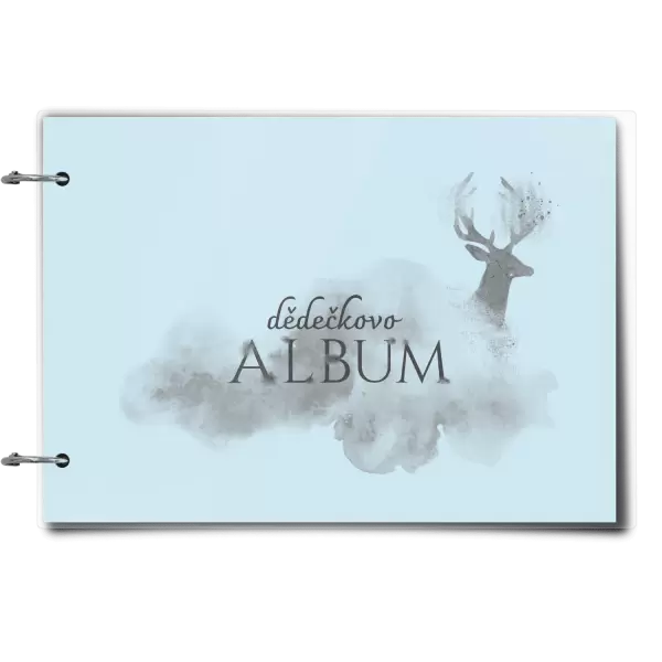 Plexi album se sponami Jelen se jménem