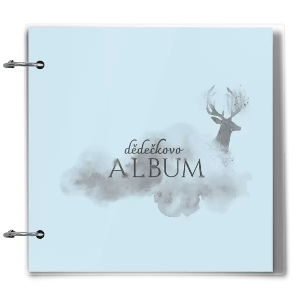Plexi album se sponami Jelen se jménem