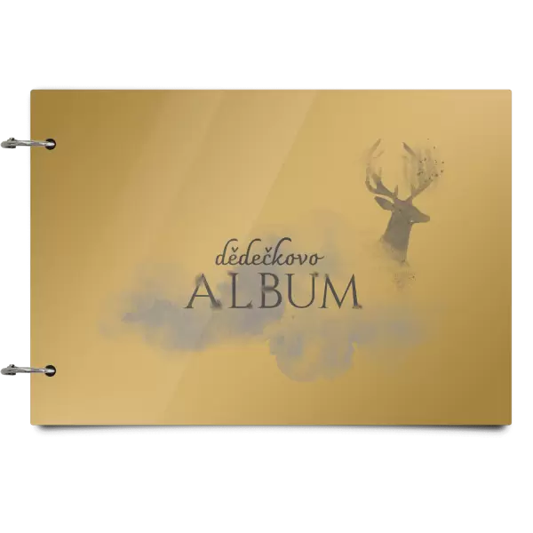 Plexi album se sponami Jelen se jménem