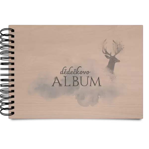 Plexi album se sponami Jelen se jménem