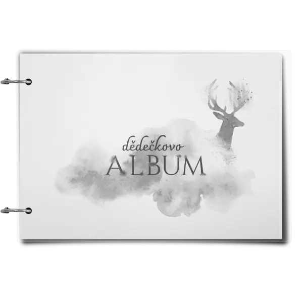 Plexi album se sponami Jelen se jménem