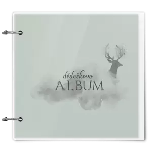 Plexi album se sponami Jelen se jménem