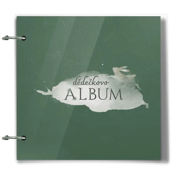 Plexi album se sponami Zajíc se jménem