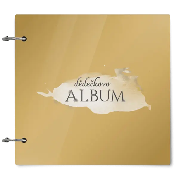 Plexi album se sponami Zajíc se jménem