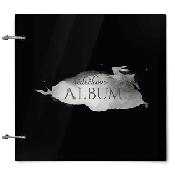 Plexi album se sponami Zajíc se jménem