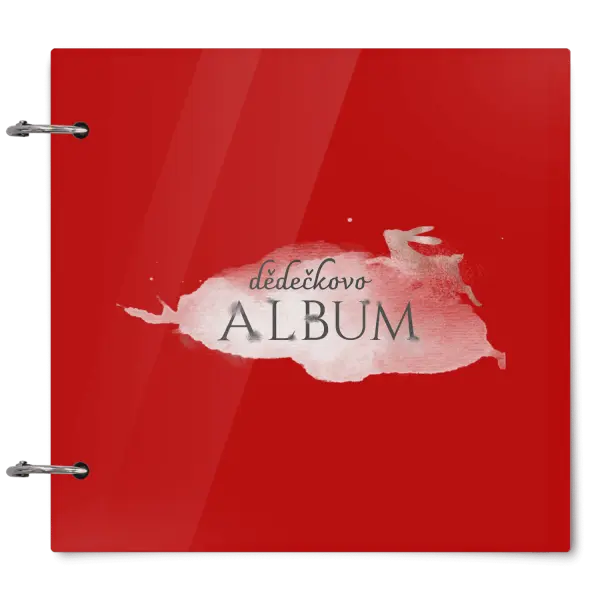 Plexi album se sponami Zajíc se jménem