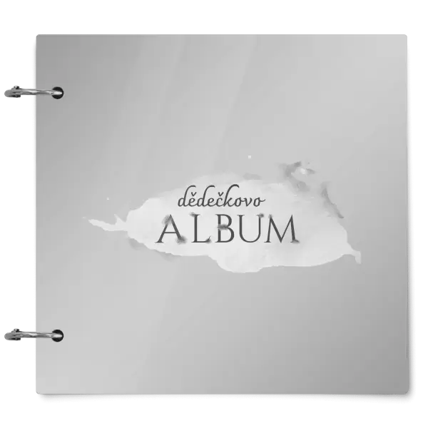 Plexi album se sponami Zajíc se jménem