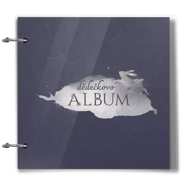 Plexi album se sponami Zajíc se jménem
