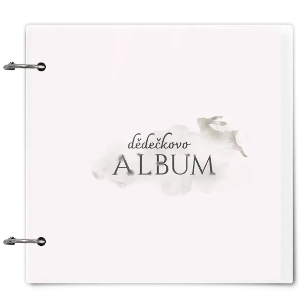 Plexi album se sponami Zajíc se jménem