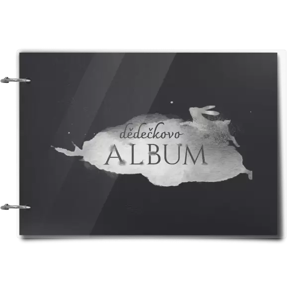 Plexi album se sponami Zajíc se jménem