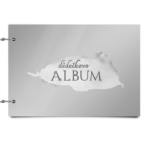 Plexi album se sponami Zajíc se jménem