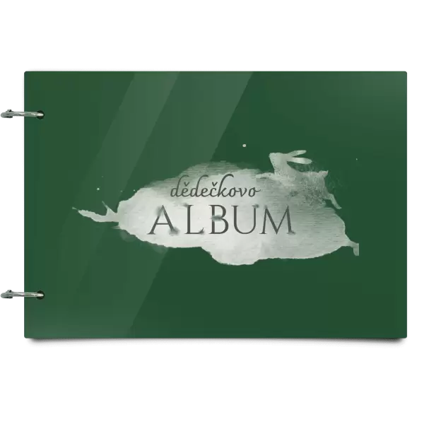 Plexi album se sponami Zajíc se jménem