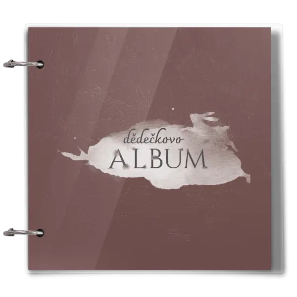 Plexi album se sponami Zajíc se jménem
