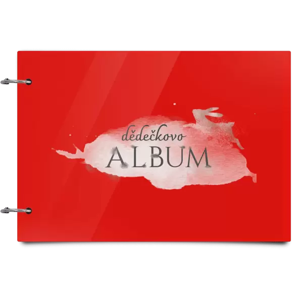 Plexi album se sponami Zajíc se jménem