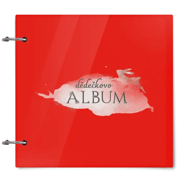 Plexi album se sponami Zajíc se jménem