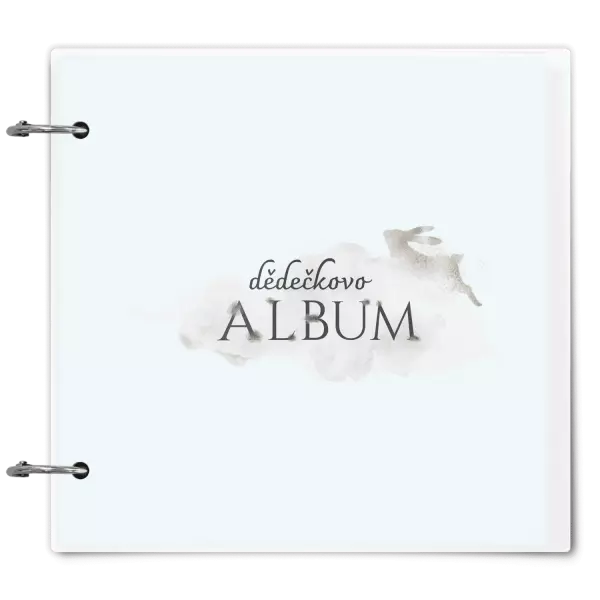 Plexi album se sponami Zajíc se jménem