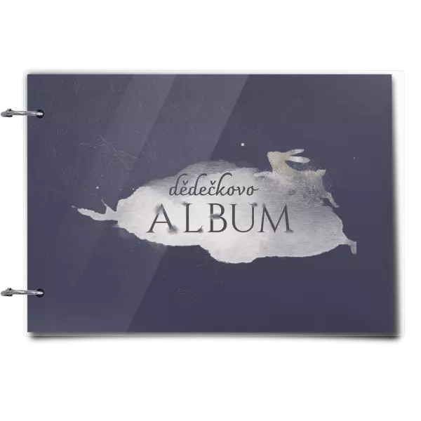 Plexi album se sponami Zajíc se jménem